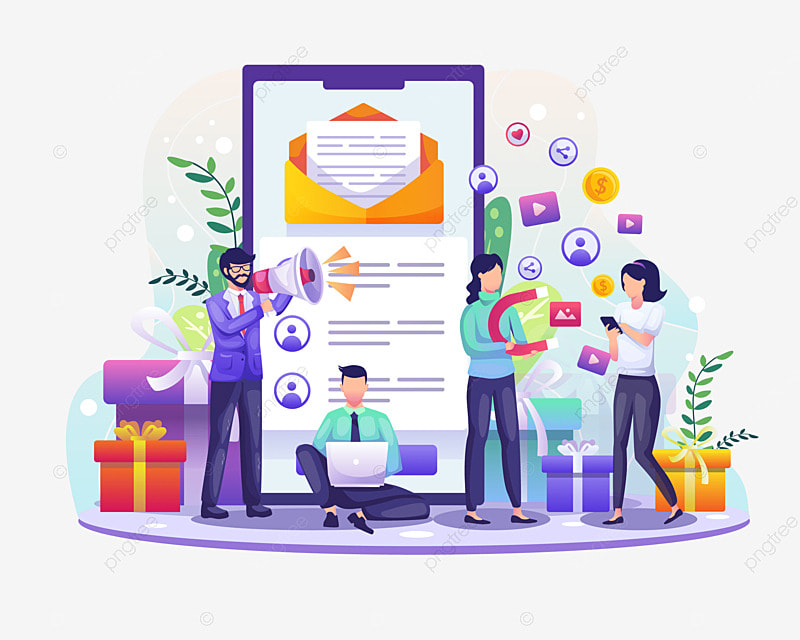 Affiliate Marketing Illustration